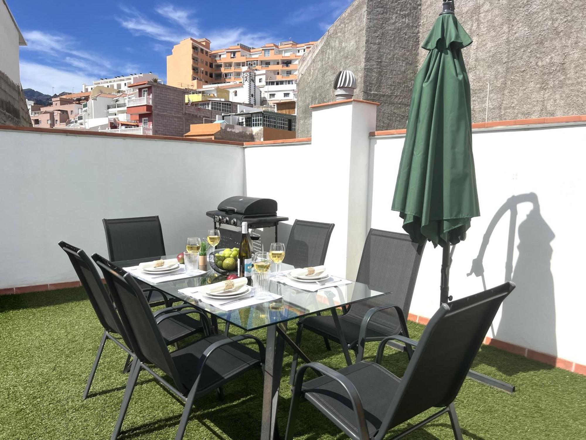 Paulmarie Apartment Atlantic View In Los Gigantes Puerto de Santiago  Exterior foto