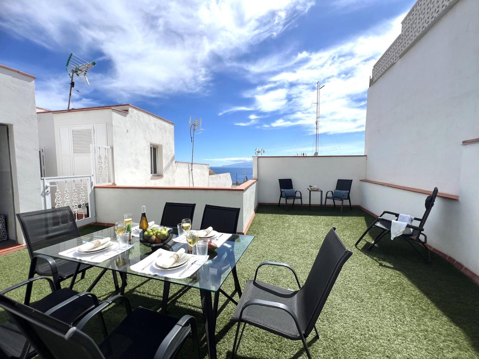 Paulmarie Apartment Atlantic View In Los Gigantes Puerto de Santiago  Exterior foto